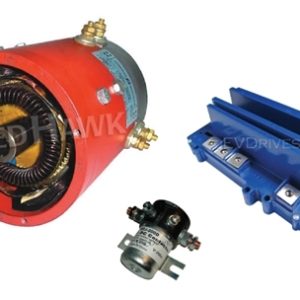 Golf Cart Upgrade Kit - Admiral MOT-B2 Motor, XCT48400 Controller & Accessories for E-Z-Go TXT48