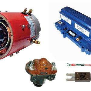 E-Z-Go TXT48, 48V High Torque Kit - Admiral MOT-B4 Motor, XCT48500 Controller & Accessories