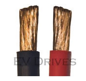 Welding Cable 6 AWG, Black & Red - Sold by the Foot
