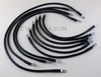 4 AWG Complete Cable Kit for Club Car Precedent