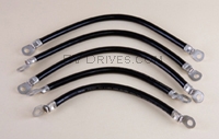 1/0 AWG Battery Cable Kit for Yamaha G14 / G16 36V