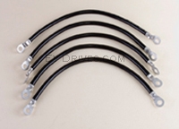 1/0 AWG Battery Cable Kit for Yamaha G2, G8 & G9, 36V 1985-1994