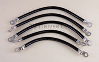 1/0 AWG Battery Cable Kit for E-Z-Go TXT48